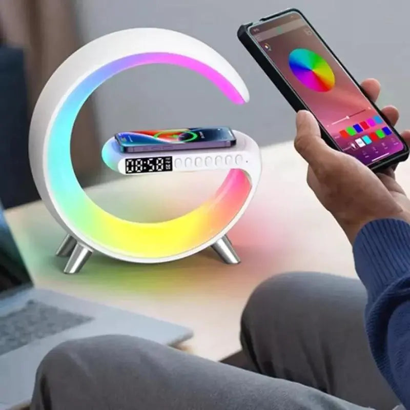 G-Speaker Luminária e Caixa De Som Bluetooth