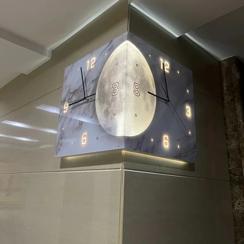 Relógio de parede LED Luxo