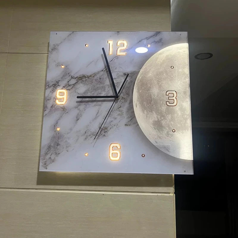 Relógio de parede LED Luxo
