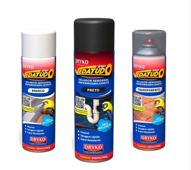 Spray Impermeabilizante Anti-Vazamento 400ml